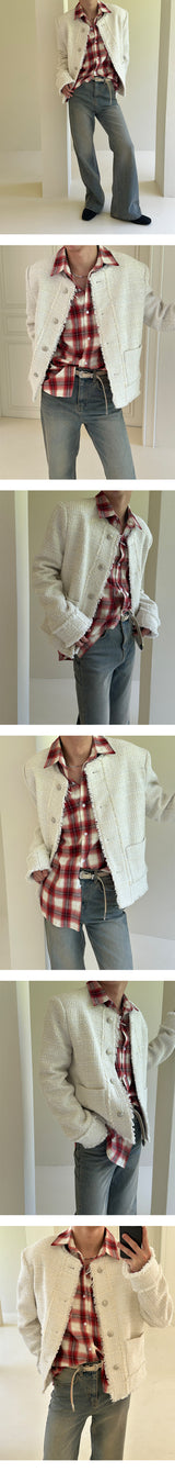 [F/W] Tail check overfit shirts (2color)