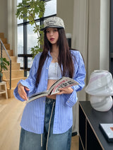 Coolia Stripe Overfit Shirt