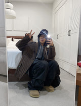 No.0995 check OVER blazer JK
