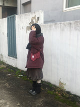 Urban volume round padded jacket