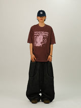 GRグラフィックピグメントハーフTシャツ