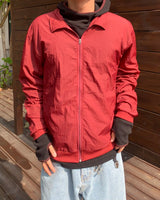 Seersucker Zip-up Jacket