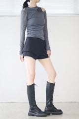 ティラシースルーセットアップTシャツ