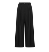 [mnem] Folded Emblem Slacks