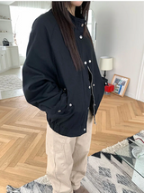 Urban cotton blouson jacket(2color)