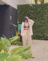 See-through overfit shirt