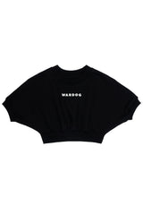 スウェットクロップトップ