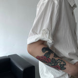 GM Rouking Roll-Up Short-sleeved Shirt (3 colors)