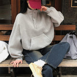 [Bellide Made / Avan Pitt] Fogloose Fit One-Tone Short Yangimo Man-to-Man