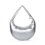 NICOLE SHOULDER KNOT BAG_SILVER