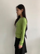 ウィッツウールラウンド長袖Tシャツ