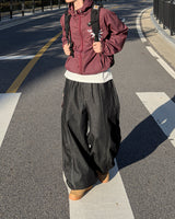 Leo Raw Balloon Denim
