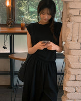Mene Back Slit T-shirt & Pants Set
