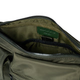 24FW SYMBOL RIVET MULTI POKET CROSS BAG KHAKI