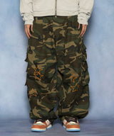 GP163 スターポイントカモカーゴパンツ (GREEN CAMO)