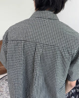 エティン半袖チェックシャツ