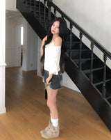 Taysi Roll-up Three Quarter T-shirt