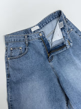705 All-Brush Wide Denim Pants