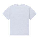 フラワーロゴTシャツ ライトグレー