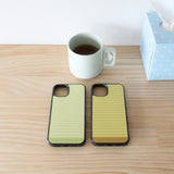 Stripe case (mustard)