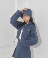 UNISEX 総柄ツイルバケハ