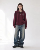 (UNISEX) 46 ホース ジャージー ジップアップ