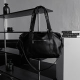 Utility Leather Boston Shoulder Cross bag (1color / DP777516758412)