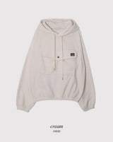 Mountain Big Pocket Fleece Loose Anorak (3color)