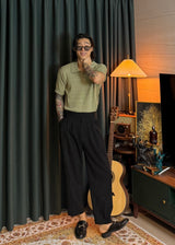 S/S ケーブルカラーショートスリーブニット 8カラー