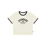 BUILT STANDARD Cool Cotton Crop Ringer Short Sleeve (SRCSTD-0256)