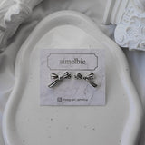 Dalia Ribbon Piercing - Silver Color