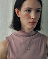 [925 silver] Un.silver.200 / モンハートネックレス