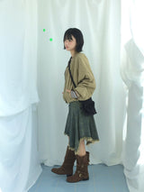 Loose Fit Buckle Boots