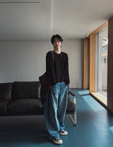 Quro ネックレス リブTシャツ