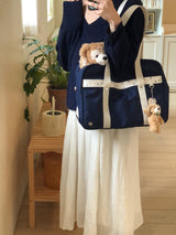 Classic schoolbag_navy