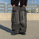Den Strap Wide Cargo Denim