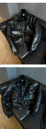 [F/W] レザーシープマスタング