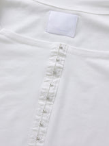 Off shoulder shawl top (Ivory)