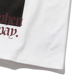 Unisex Human Print Crop T-shirt (White)
