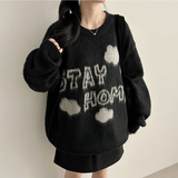 Stayhome Cloud Boxy Fit Knit