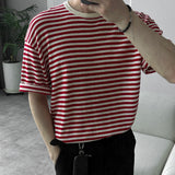 ASCLO Alone Mini Border Short Sleeve Knit (5color)