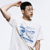 Rowdys ビーチバー Tシャツ_オートミール