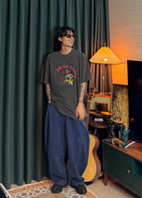 ファストダイヘビーピグメントショートスリーブTシャツ 4カラー