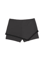 エプロンマイクロパンツ/ グレー