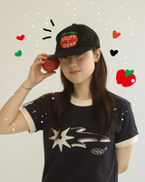 Shooting star Ringer tee @ Navy * Ivory