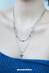 [S.Steel] Layered Oriental Surgical Necklcae