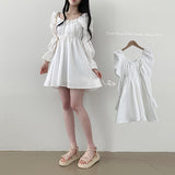 Tion Strap Puff Smoke Long Sleeve Mini One Piece