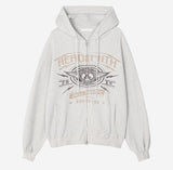 No.1095 A printing hood ZIP-UP (3color)