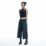 Heart Logo Golji Sleeveless - BLACK