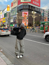 Military incision line cargo pants 4C